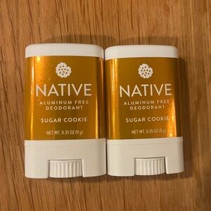 Native Limited Edition 2 Sugar Cookie Deodorants Mini 0.35oz